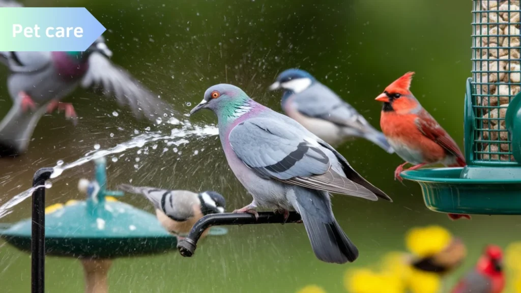 How to Keep Pigeons Away from Bird Feeders