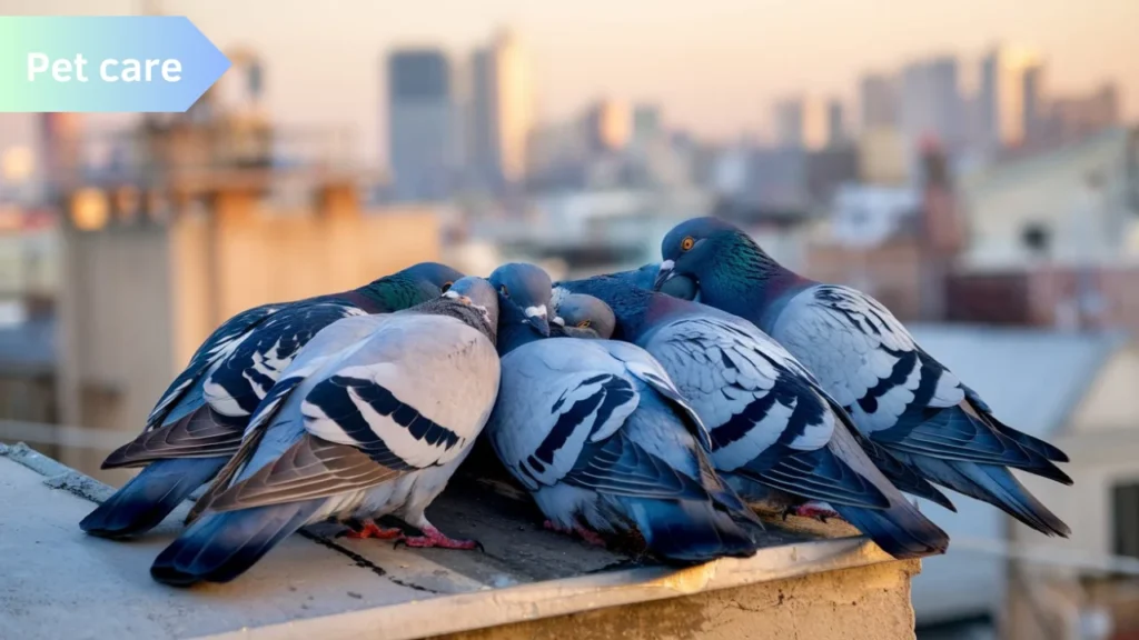 Do Pigeons Sleep Standing Up?